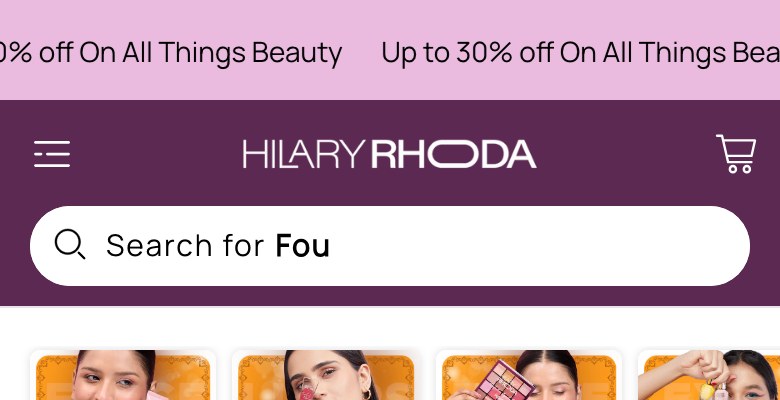 Hilary Rhoda — Single-message bar