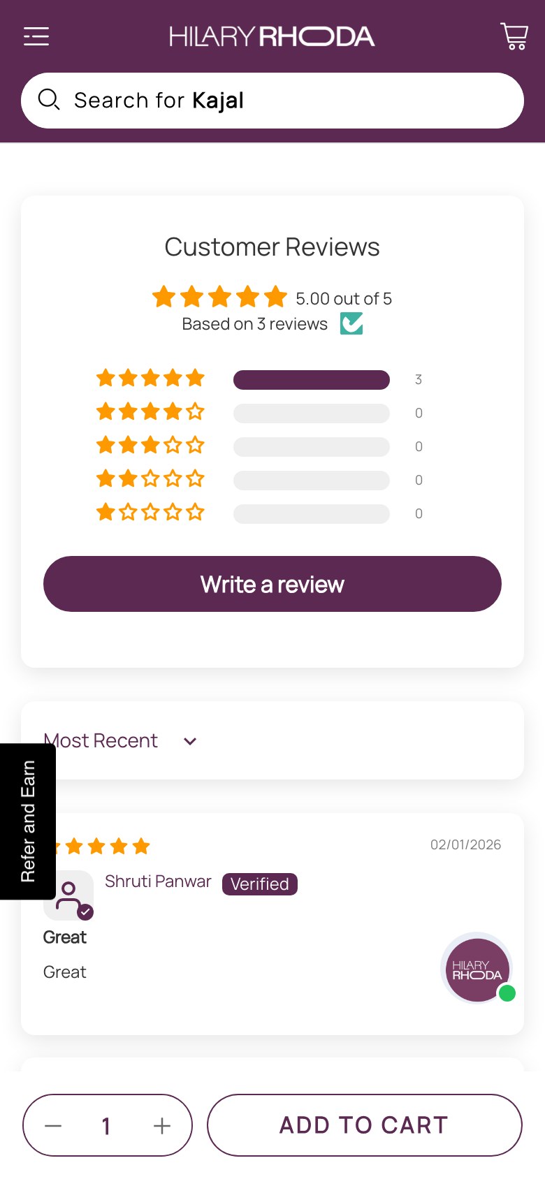 Hilary Rhoda — No related products